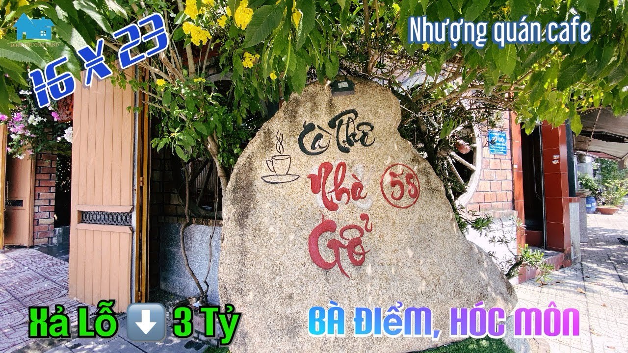 ⬇️Xả Lỗ Giảm 3 Tỷ kẹt tiền! Bán nhà Hóc Môn Bà Điểm 16x23m quán cafe góc 2 mặt tiền Phan Văn Hớn