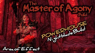 ESO - Master of Agony - POWERHOUSE Nightblade Build - Area of Effect