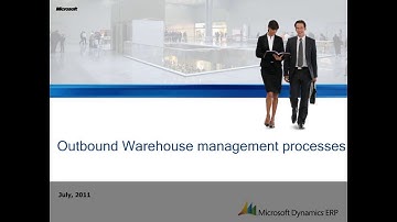Microsoft Dynamics AX: How To Use Outbound Warehouse Management