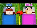 VITO VS BELLA NA MINECRAFT BED WARS | (Chłopak vs Dziewczyna)