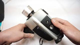 COMPACT Analog camera Super 8 film video camera Bauer C2M TESTED | FREE shipping Schneider Kreuznach