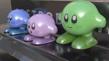 Cute Softbody Simulation – Kirby Edition ❤️ Softbody Simulation 58