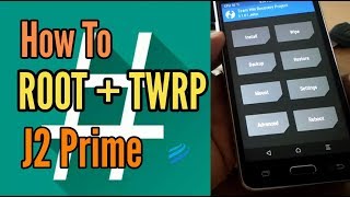 How To ROOT dan Install TWRP J2 Prime SM-G532G | 100% Working