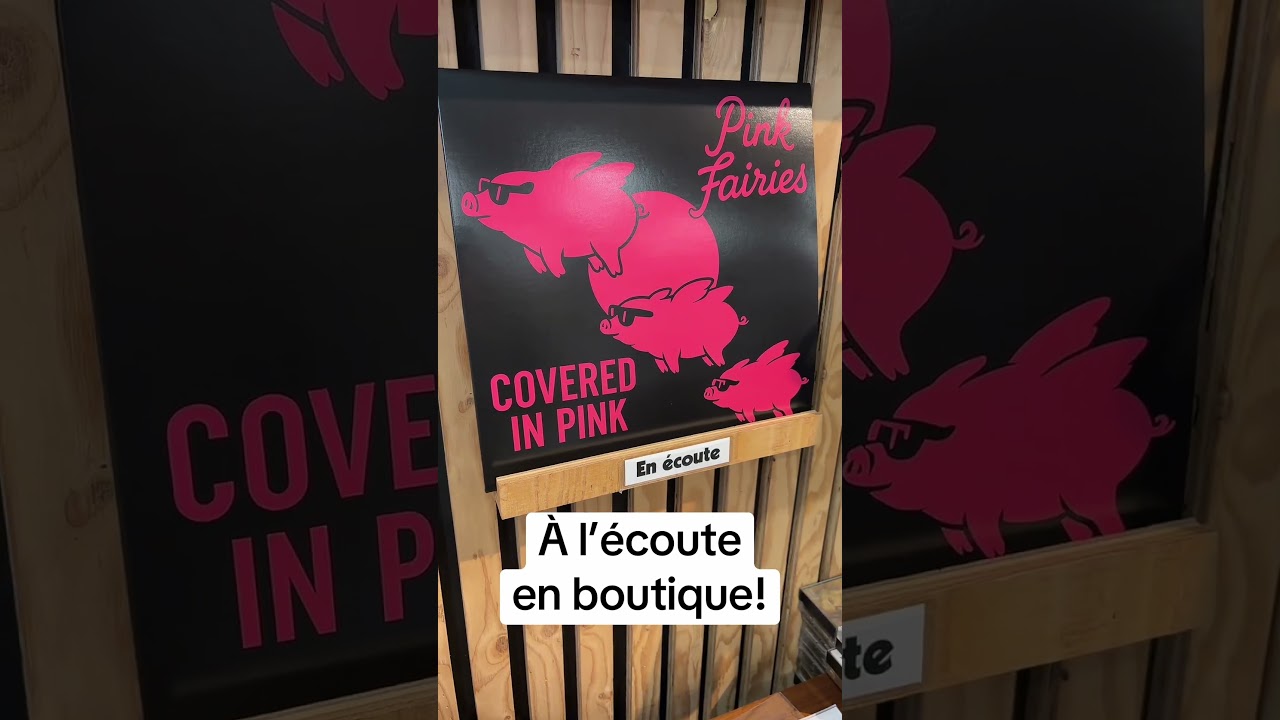 À l’écoute en boutique!