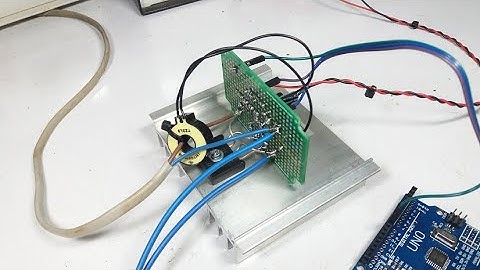 Simple PWM AC Chopper by Using Arduino UNO