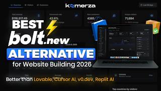 Best Bolt.new Alternative for Website Building 2026 | Better Than Lovable, v0.dev, Replit AI