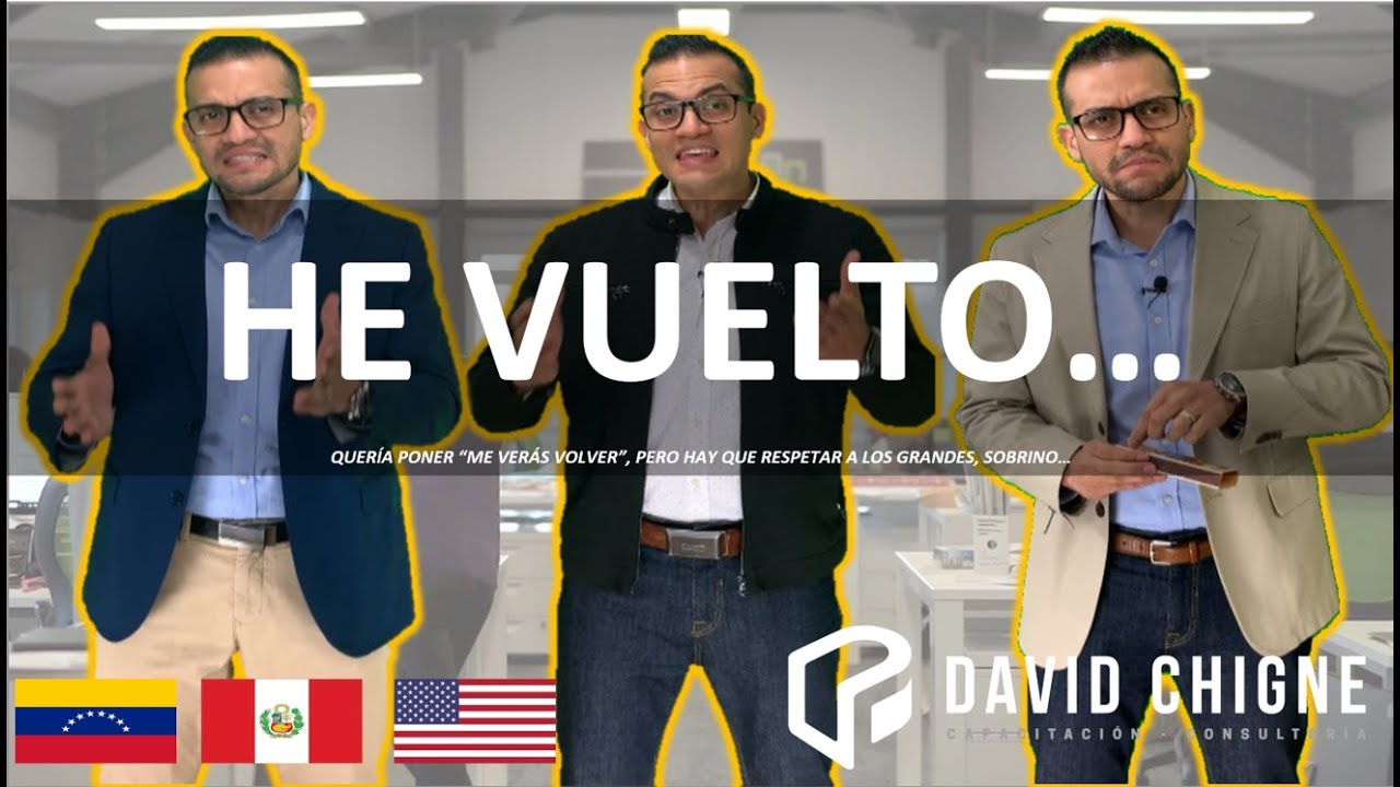 Luego de tres años... HE VUELTO.
