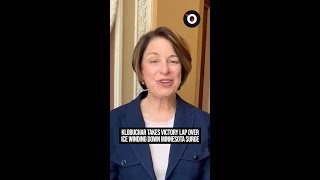 Klobuchar takes victory lap over ICE winding down Minnesota surge