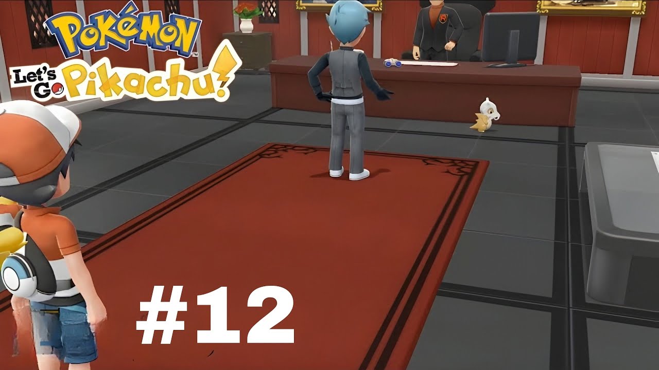 Helping Cubone on the Way to Celadon City - Lets Go Pikachu