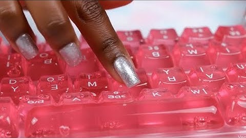 10 minutes Which Ai keyboard would you choose? ASMR relaxation video satisfying relaxing sleep