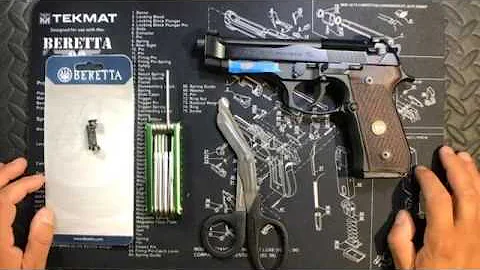 Beretta 92FS Extended Magazine release installation