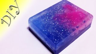 Soap making⁄Soap SPACE⁄#1⁄GALAXY SOAP⁄Tutorial⁄Soap with your hands⁄Soap from soap base⁄universe⁄DIY