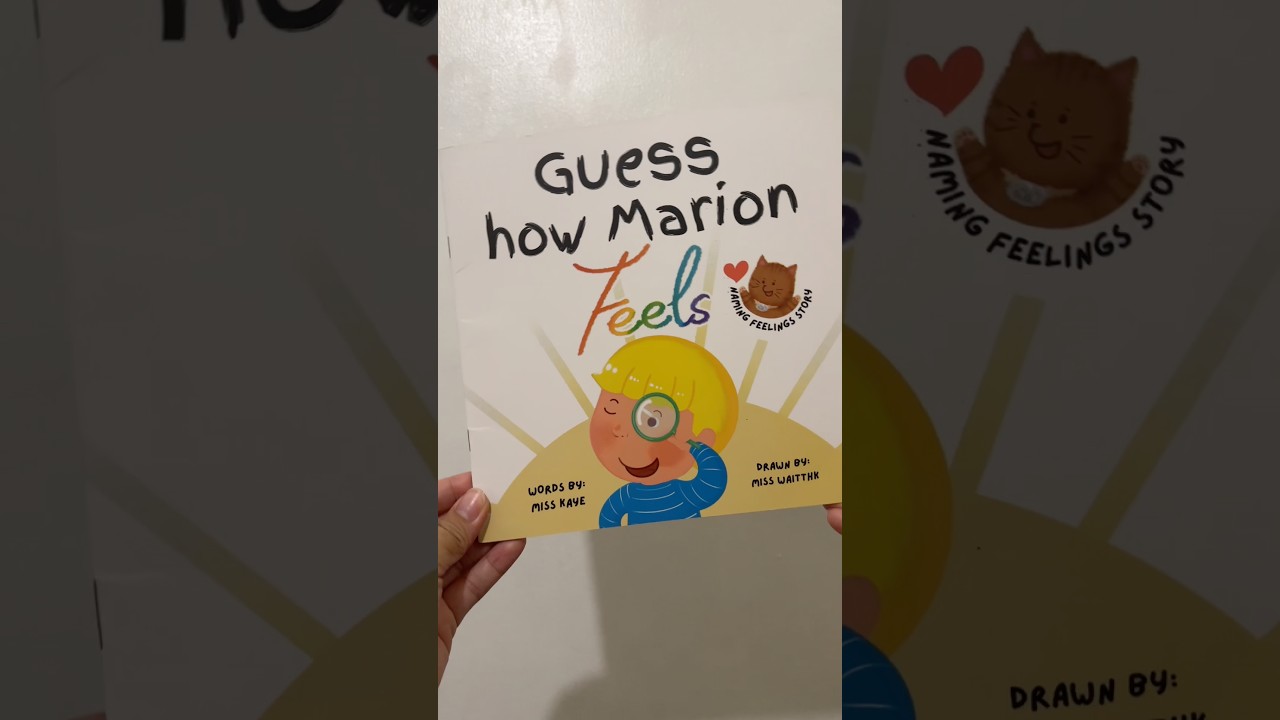 «Угадай, что чувствует Марион» — идеальное пособие для эмоционального обучения детей 📚 