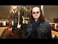 Iconic bassist Geddy Lee shows off Big Beautiful Basses at Studio Bell