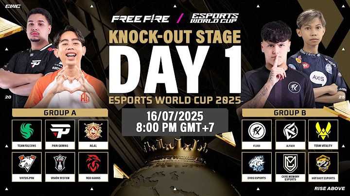 [ENGLISH] ESPORTS WORLD CUP | KNOCKOUT STAGE DAY 1