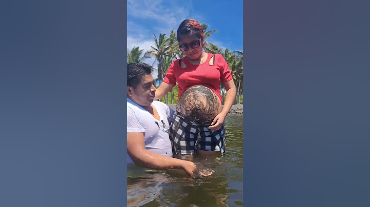 Le dimos su primer baño a nuestro bebé antes de nacer.