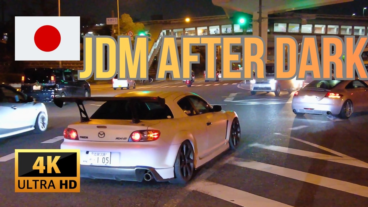 Epic JDM Night Meet in Osaka 🇯🇵 | Japanese Car Culture 4K - YouTube