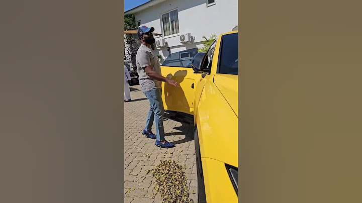 Hassan Joho showcasing his brand new Lamborghini Urus Worth Ksh 30 Million!!