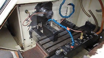 Wasino LG-6 CNC Gang Style Lathe with S-Robo1 Gantry Load / Work Stocker