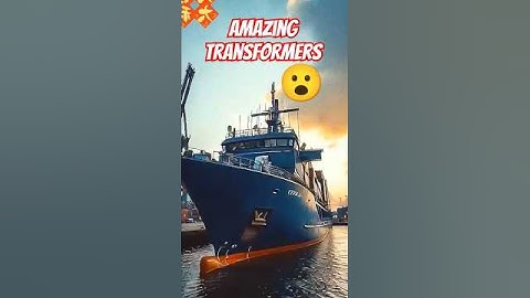 Ship TRANSFORMER in Action! 🤖🌊 #shorts #trending #transformers #viralvideo