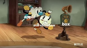apple and marshmallow in inanimate insanity be like: