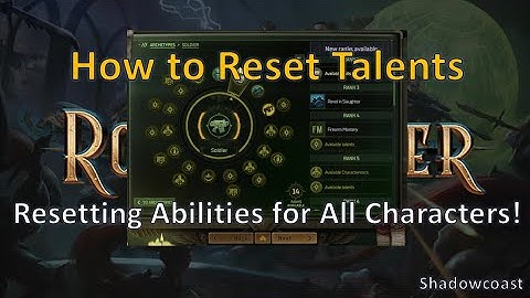 How to Reset Talents or Skills for Characters in Owlcat