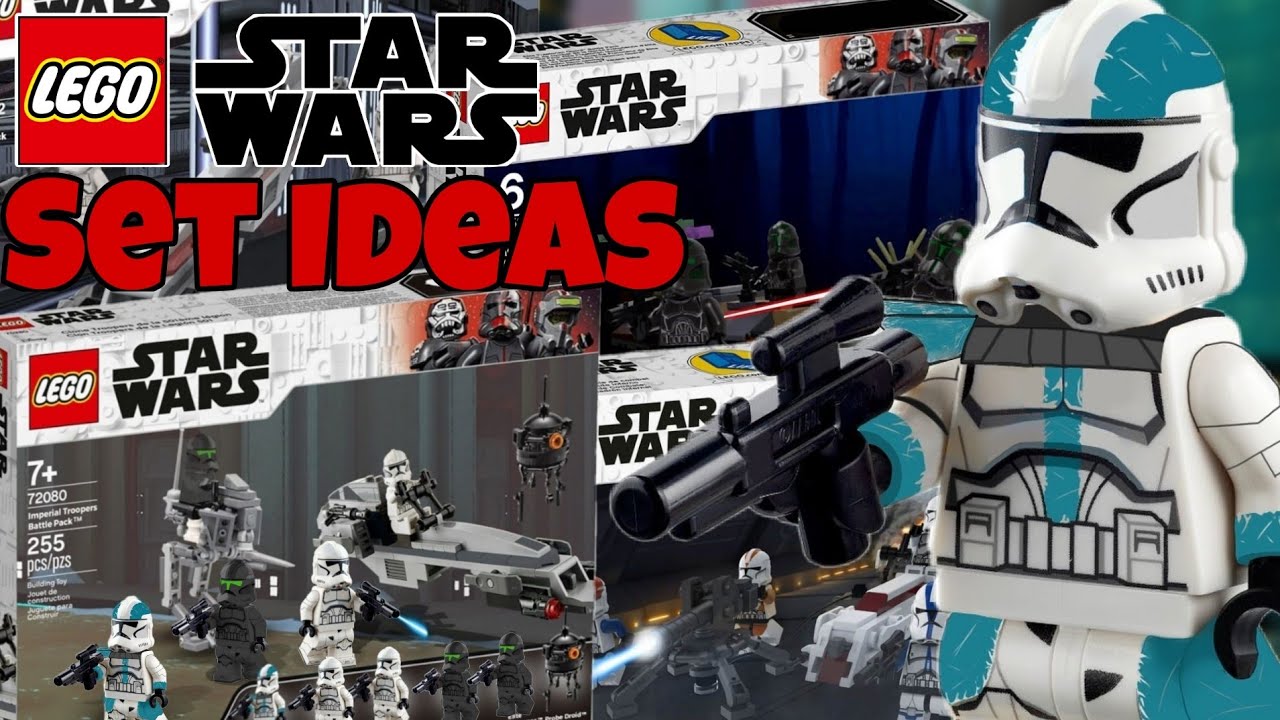 My LEGO Star Wars Battle Pack Set Ideas! (2022/2023 LEGO Clone Army
