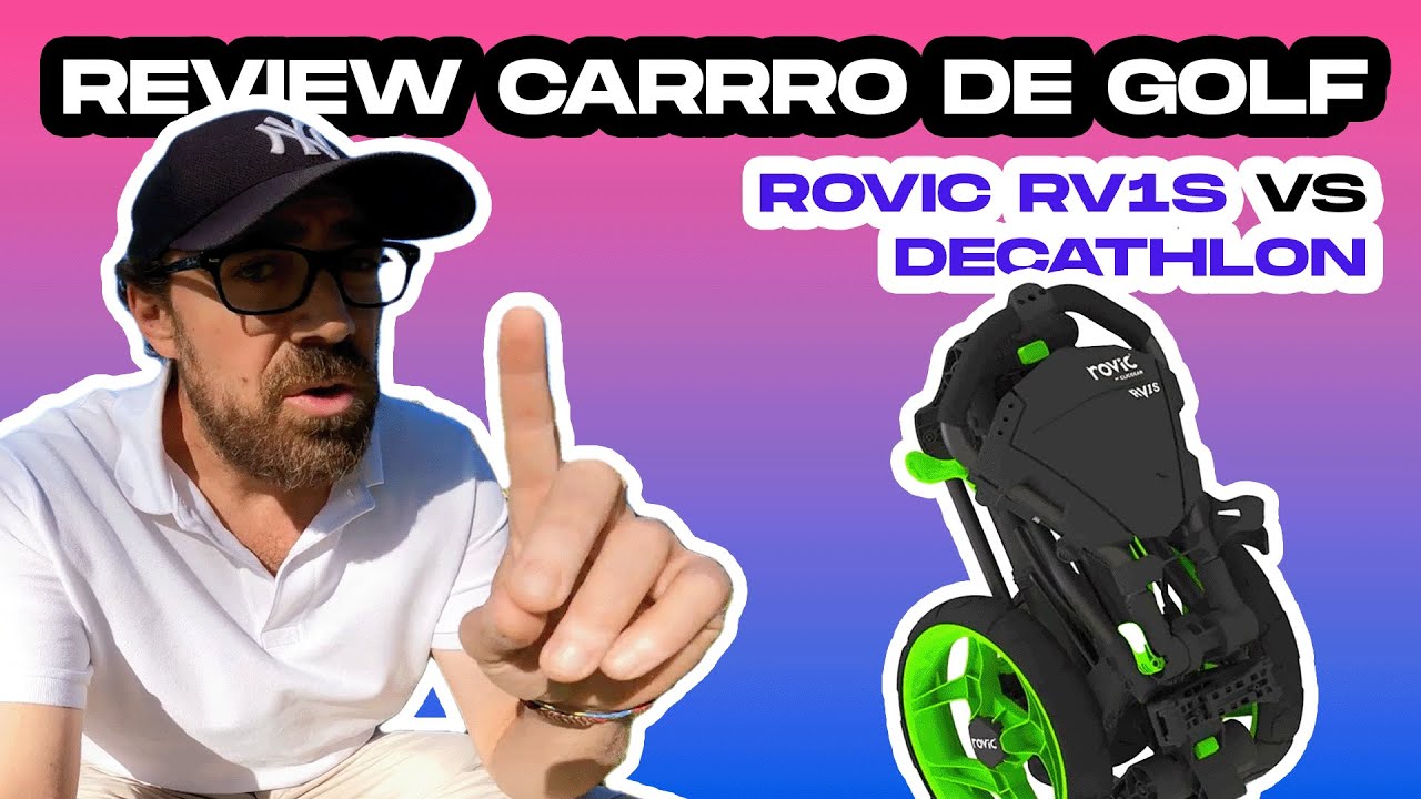 Inferior marioneta Auto REVIEW CARRO de GOLF ROVIC RV1S ⛳️ | ¿Mejor que el carro de 3 ruedas de  Decathlon? | MATERIAL GOLF - YouTube