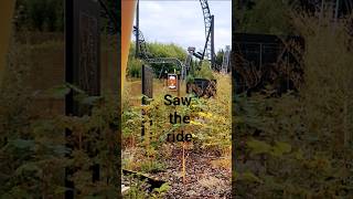 SAW the ride at thorpe park resort #rollercoaster #themepark #coaster #amusementpark  #rollercoaster