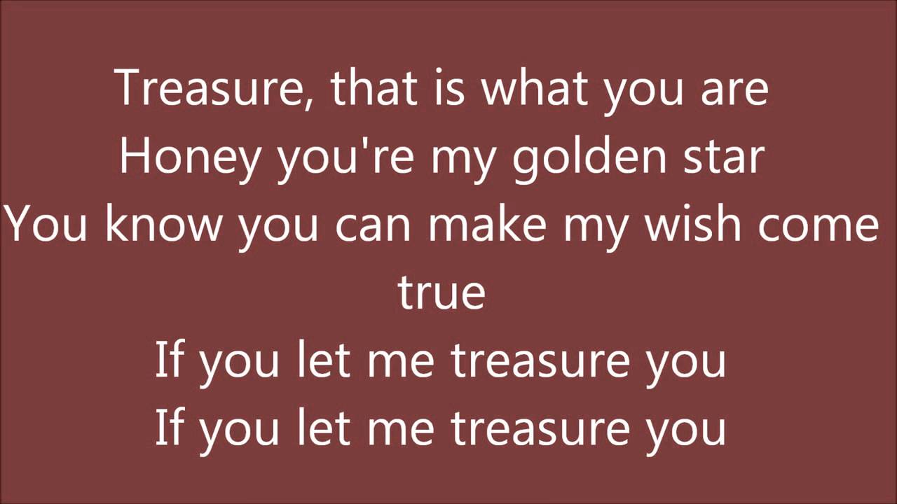 Bruno Mars - Treasure (lyrics) - YouTube