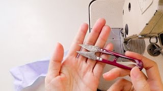 Sewing Tips | How To Sharpen Old Thread Snip Easily