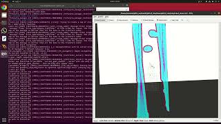 Example Video EKF Map to Odom Localization Obstacles Moving with Local Costmap