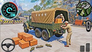 US Army Truck Driving Cargo Games - Off-road Army Truck Driving Simulator 3D 2026- Android Gameplay screenshot 3