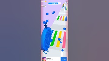 layers roll all levels android ios #enjoyed #dffrent rolls #shorts