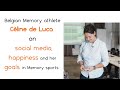 Cline de luca  top memory athlete from belgium  interview 22