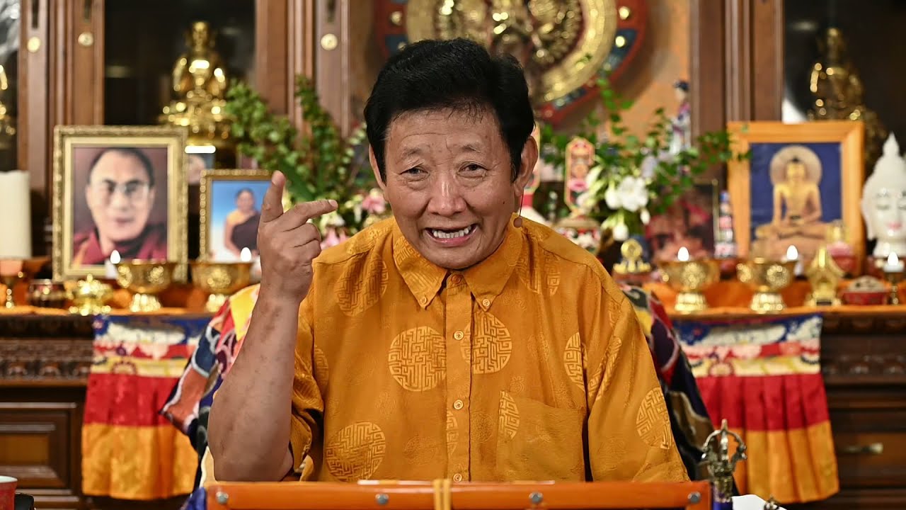Authentic Buddhist Teachings in Tibetan - Bardo Prayer - Part 4 - by Lama Choedak Rinpoche