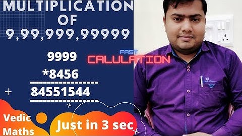 Vedic Math: Multiplying with 9, 99, 999, 9999 in just a few seconds||Switch To Maths #VEDIC_Math