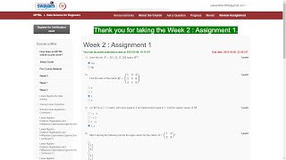 Assignment 2 | Data Science for Engineers  | NPTEL - 2K23 | Artificial Intelligence | R programming