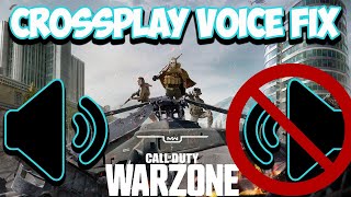 Warzone Crossplay Voice Chat Fix Youtube