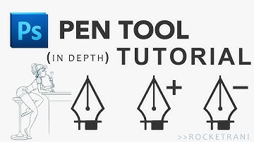 Adobe Photoshop CS6 PenTool Tutorial + Introduction ( In Depth ) | Photoshop CS6 / CC Tutorials