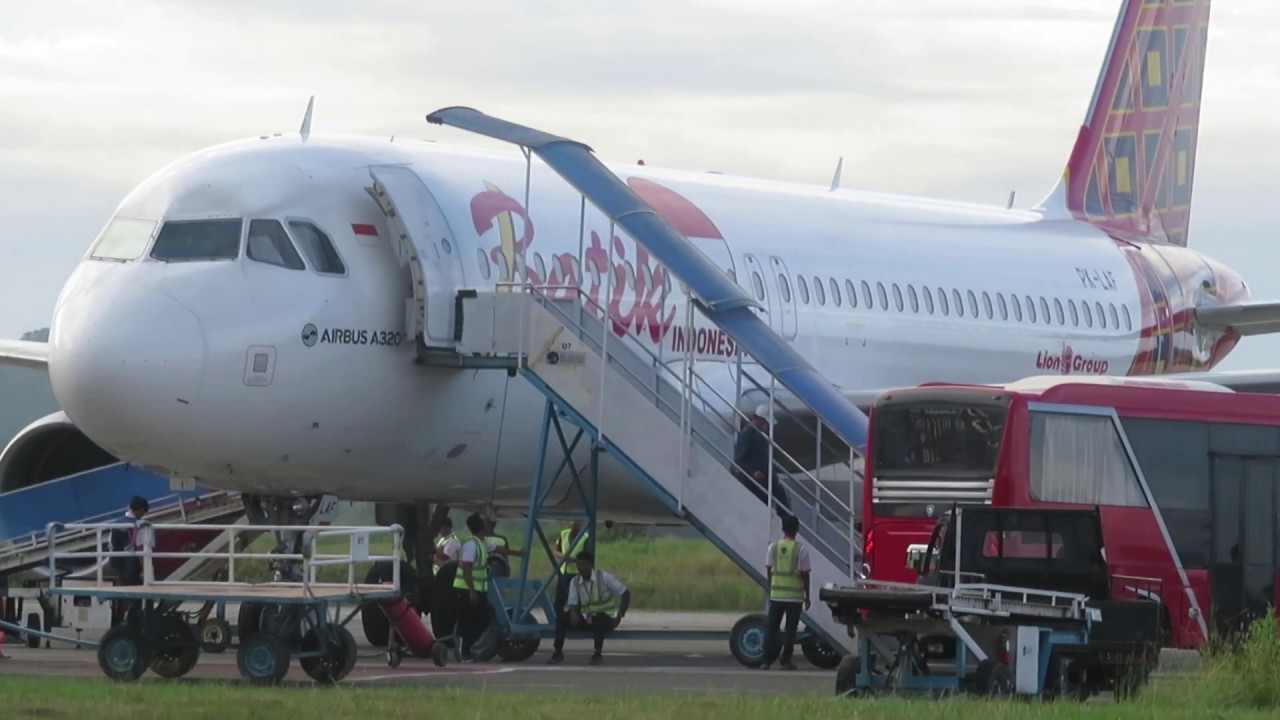 Hari terakhir Pesawat Batik Air menurunkan penunmpang di 