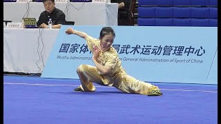 女子长拳 第33名 陈宏霞 上海 7.493分 2022年全国武术套路锦标赛 China National Wushu Taolu Championships women's changquan