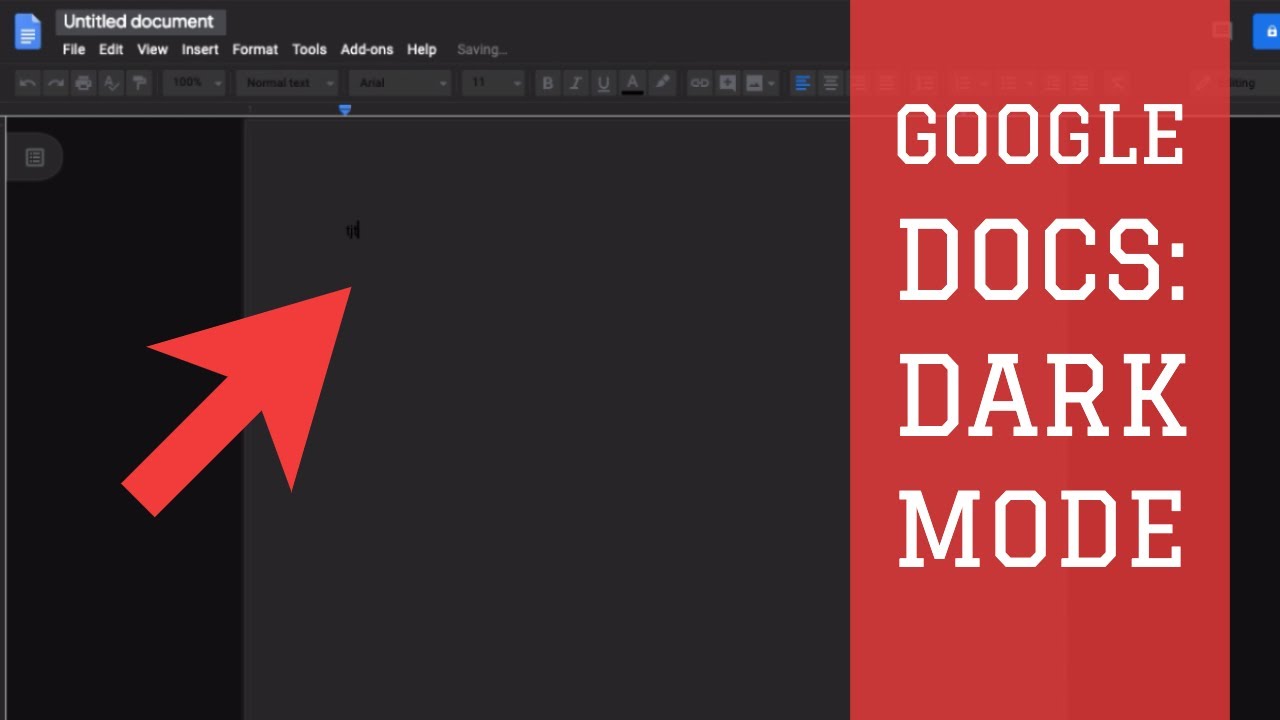 how to write on a completly dark mode paper on google drive - Google Docs  Editors Community