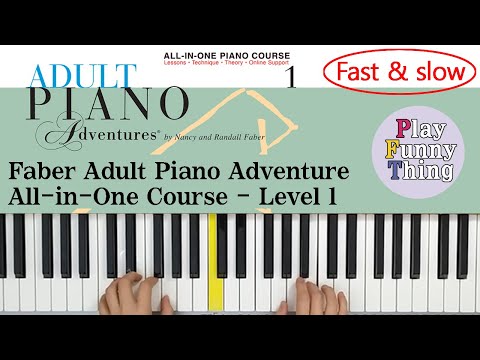Faber Adult Piano Adventure All-in-One-Level 1 