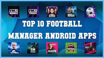Top 10 FOOTBALL MANAGER Android App | Review