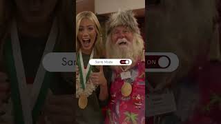 Plot twist: Abby Hornacek is Santa 🎅🏻⁠🎬️ Abby Goes To Santa School