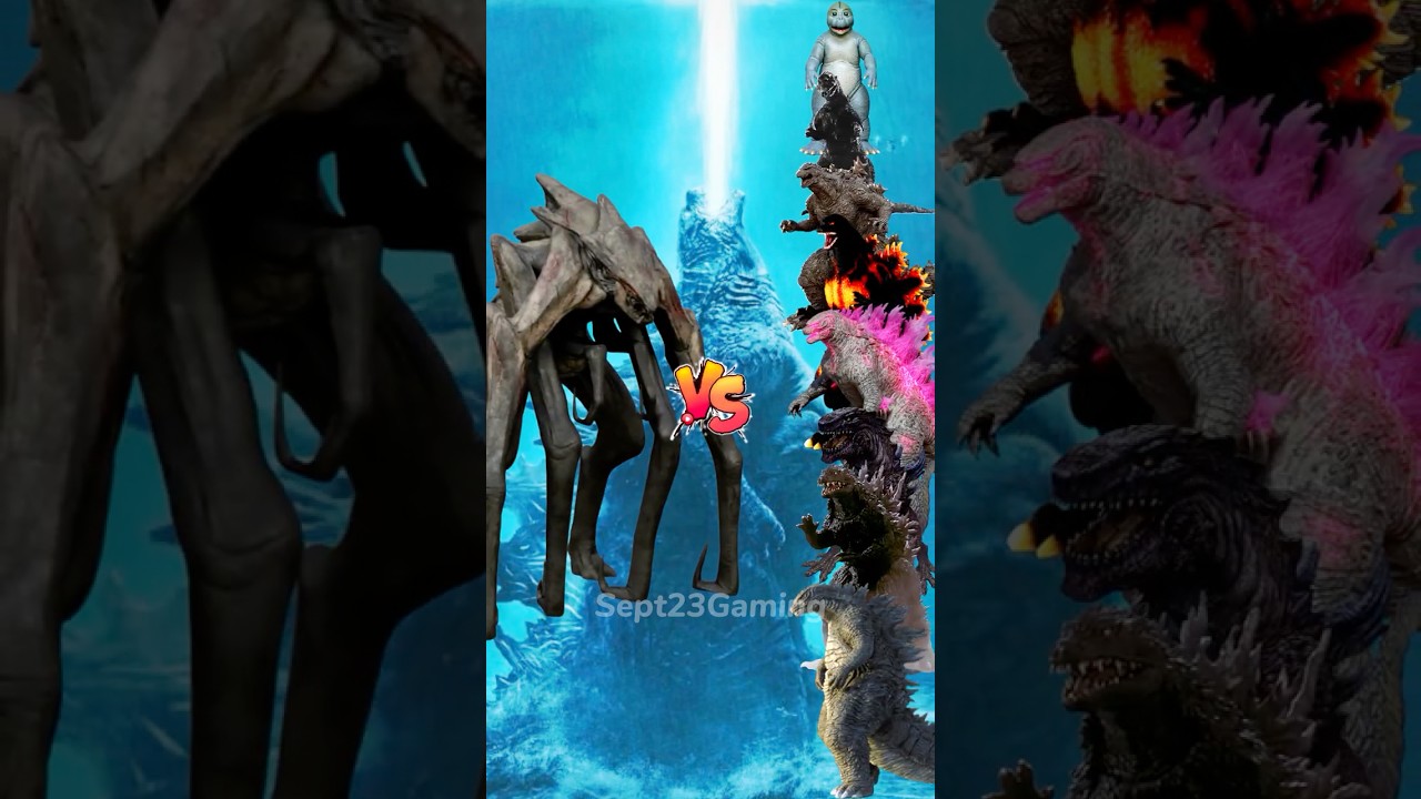 Muto Queen vs Godzilla All Form - YouTube