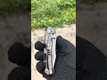 Knife Art You Must See | Flamed Titanium + Damascus Blade  #edcorganizer #blade #foldingknife