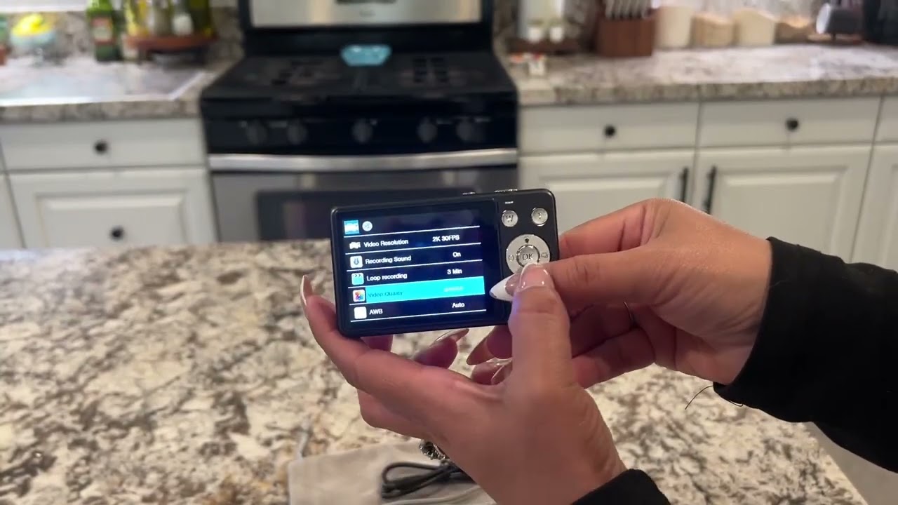 Обзор цифровой камеры Forc, FHD 4K 64MP, компактная камера для детей.