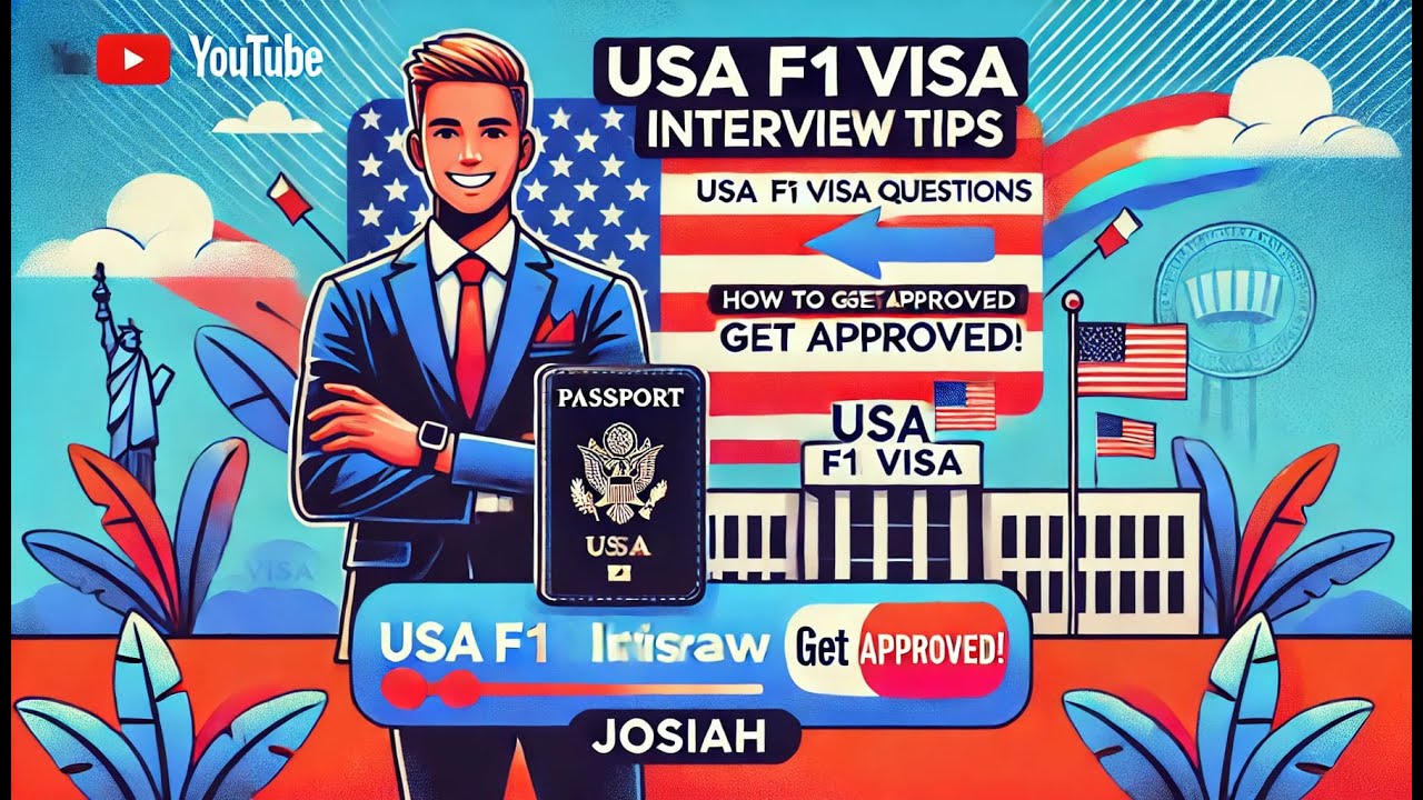 HOW TO ANSWER F1 VISA INTERVIEW QUESTIONS!!! GET APPROVED!! - YouTube